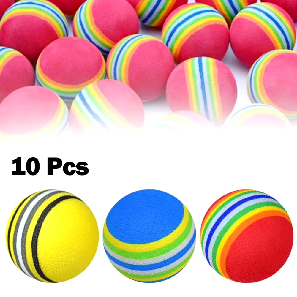10 pçs bolas de espuma de trei - Golf Exercise Equipment avaliação e preço